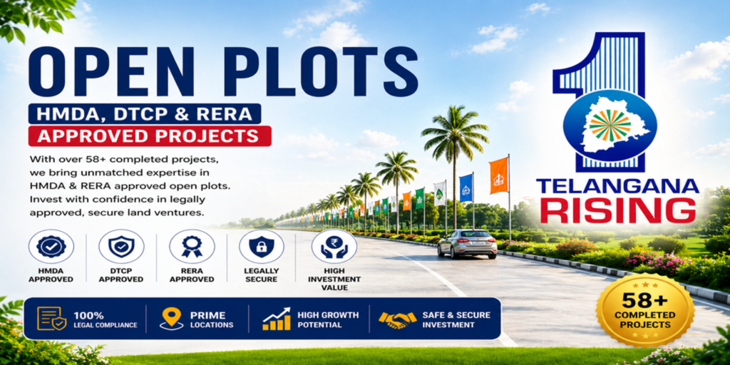Open villa plots in Hyderabad